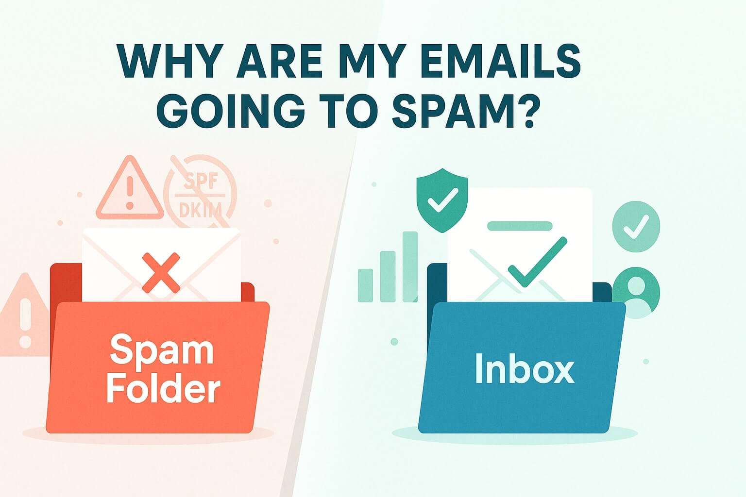 Mit tegyek, ha az automatikus emailek spam mappába kerülnek?