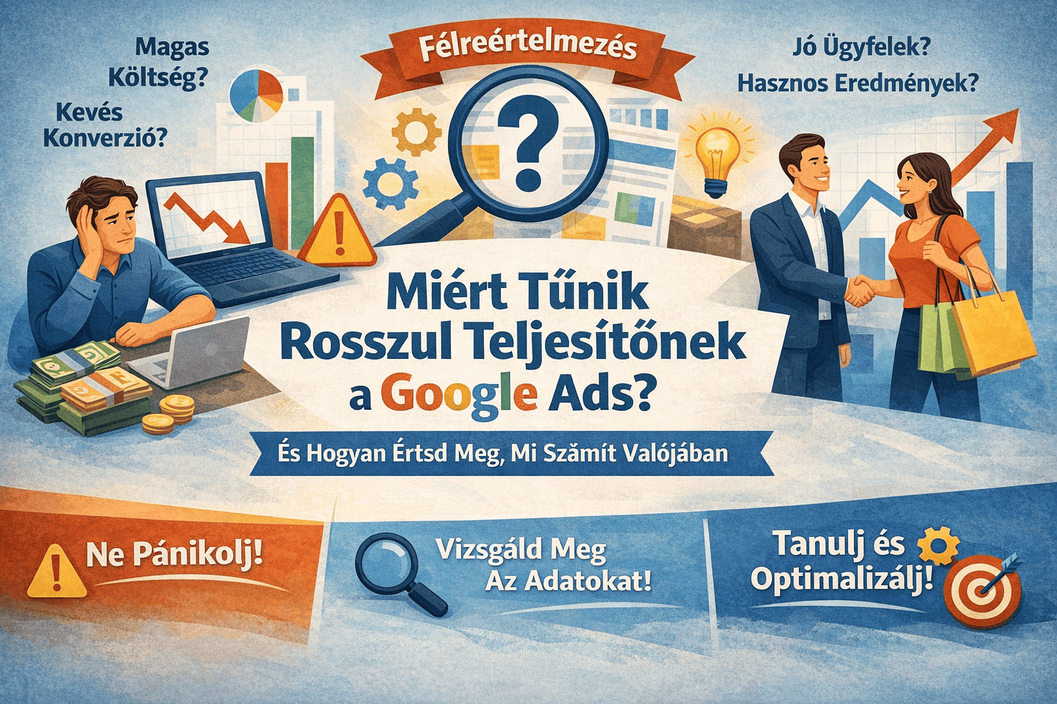 Mi számít rossz teljesítménynek Google Ads-nél?